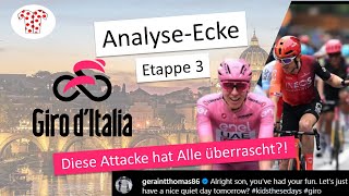 Puncheure gegen Sprinter  AnalyseEcke Etappe 3 Giro Italia 2024 [upl. by Cohby145]