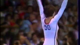 Nadia Comaneci 1980 OG EF FX [upl. by Charpentier]