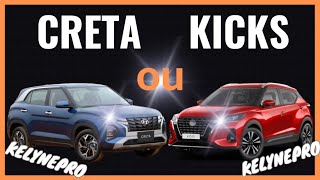 HYUNDAI CRETA 10 TURBO 2023 OU NISSAN KICKS 16 2023 [upl. by Weyermann]