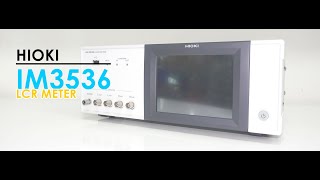 중고계측기판매 매입 수리  HIOKI  히오키 IM3536 4Hz8MHz LCR METER [upl. by Poirer]