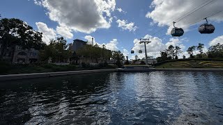 Disney Skyliner at EPCOT International Gateway Loop [upl. by Annaitsirhc]