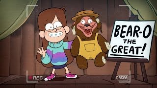 Gravity Falls Shorts  Mabel and BearO [upl. by Naujled452]