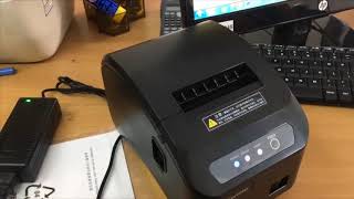 Thermal Recept Printer XP Q200II POS Printer [upl. by Ed]