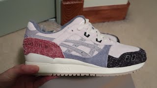 Unboxing the Kith x Marvel x Asics GelLyte III 07 Remastered [upl. by Eleinad594]