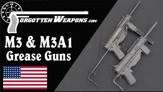 M3 and M3A1 Grease Gun SMGs [upl. by Anegroeg]