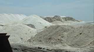 Salt mining Salinas EcuadorHD [upl. by Akemit640]