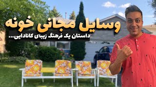 وسایل خونه مجانی تو تورنتو [upl. by Avictor]