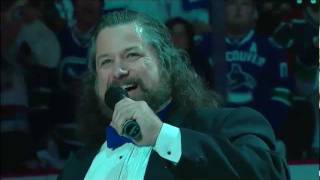 Mark Donnelly performs Canadian Anthem prior to Game 7 61511 [upl. by Nightingale171]