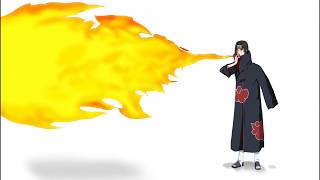 Itachi Uchiha  Katon Gōkakyū no Jutsu [upl. by Itnuahsa367]