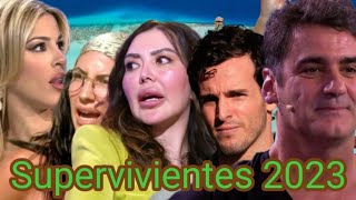 🌴Concursantes SUPERVIVIENTES 2023 vía el televisero [upl. by Oigres184]