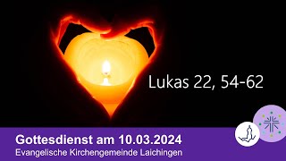 Gottesdienst am 10032024 [upl. by Karlise582]