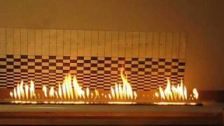 Rubens tube standing wave flame tube [upl. by Durkin331]