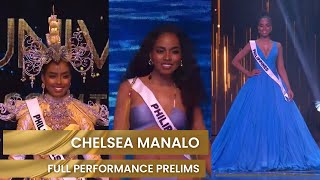 Chelsea Manalo Full Performance Preliminaries Miss Universe 2024 [upl. by Sirak]