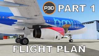 REAL AIRBUS PILOT  Airbus Procedures Tutorial  Aerosoft A320  P3D V5  Part 1 Flight Planning [upl. by Jerrilyn456]