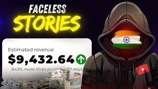 Create a Profitable Faceless Stories YouTube Channel in India  Full Course [upl. by Ocihc]