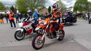 Motor elfstedentocht 2016 Leeuwarden [upl. by Eselrahc]