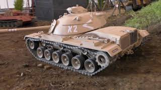 116 RC Tank M48A2C  Magach 2 [upl. by Trill]