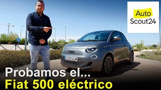 Fiat 500 ELÉCTRICO 2021 Prueba  Review en español  AutoScout24 [upl. by Trager]