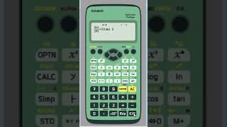 Simplifier des fractions Casio [upl. by Aihsak]