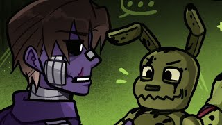 FNaF Comic Dub Mike Meets Plushtrap [upl. by Pena952]