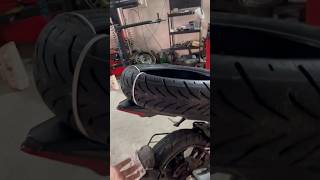 New Michelin tyre for R15v3  YG MOTOVLOGS  telugumotovlogs automobile v3 michelin short feed [upl. by Hsu]