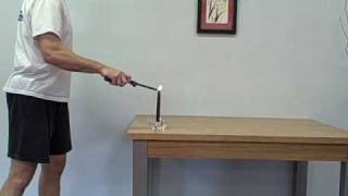 Video Response to Candle Flame Punch [upl. by Sadowski]