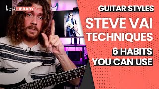 Steal These 5 Steve Vai Habits amp Licks [upl. by Torp815]