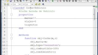 Programación Orientada a Objetos en Matlab [upl. by Teage]