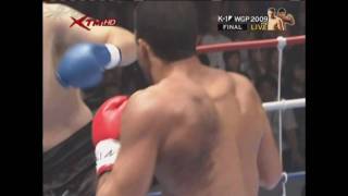 Badr Hari vs Semmy Schilt K1 Grand Prix Final 2009 [upl. by Tidwell]