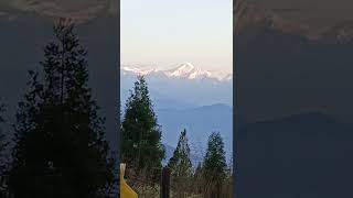 Kanchenjungha view from Rishop Black tulip Homestay  lava Lolegaon kolakham tour [upl. by Lorenzo148]