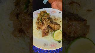 Basmoti rice with beef kurma🥰 shorts shortvideo bengali food foodie [upl. by Deryl]