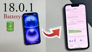 iOS 1801 Battery Test  iOS 1801 Battery Drain  iOS 1801 Battery Life  iOS 1801 Battery [upl. by Alema]