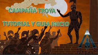 TUTORIAL TOTAL WAR TROYA Guía y consejos para principiantes para jugar la campaña en español [upl. by Gilberte]