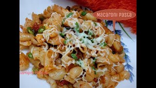 Vegetarian Pasta Recipes Indian Style Pasta Recipe Indian Pasta Recipes Veg macaroni recipe [upl. by Attiuqehs]