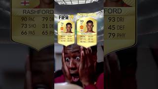 FIFA 17 POTENTIAL VS NOW 😨  rashford mbappe fifa fc25 football arsenal shorts [upl. by Ynetsed]