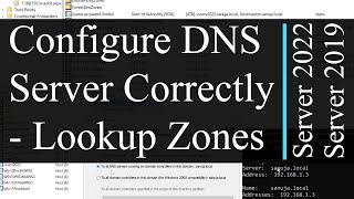 How to Configure DNS Server Correctly on Windows Server 2022 [upl. by Lednyk]