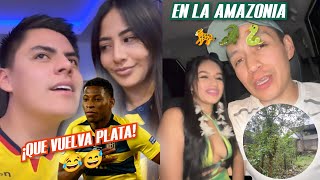 QUE VUELTA PLATA ECUADOR vs MÉXICO kike Jab y Tami Rivera  EN LA AMAZONÍA John Valverde y Nathaly [upl. by Chancellor290]