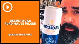 Degustação Cerveja Puro Malte Pilsen [upl. by Symon]