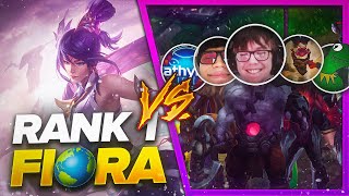 RANK 1 FIORA vs BAUS team [upl. by Alrahs]