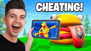 I CHEATED in FORTNITE Hide amp Seek for 100000 VBUCKS [upl. by Flip]