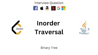 Leetcode  94 Binary Tree Inorder Traversal  Solution  JAVA [upl. by Tegdirb]