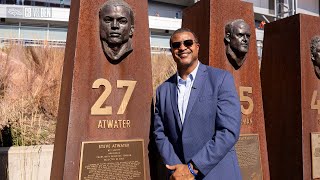 A day in the life of Hall of Famer Steve Atwater during GBvDEN  Micd Up [upl. by Crissie]