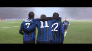 Milan Inter 0  1  Milito Goal Telecronaca Scarpini  150112  1080p HD [upl. by Neffirg]