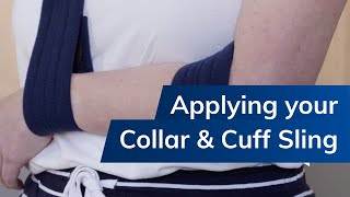 ACHA Education  Applying your collar and cuff sling [upl. by Aizan]