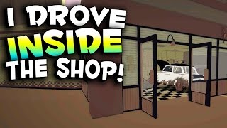 I DROVE INSIDE THE BUILDING Jalopy Gameplay [upl. by Flanagan]