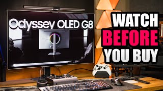 YOU MAY NOT Want To Buy The Samsung G80SD Odyssey OLED G8 Gaming Monitor  Heres Why [upl. by Odrahcir]