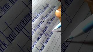 Handwriting practice in english youtubeshorts handwritingpractice  small boy [upl. by Ethelda]