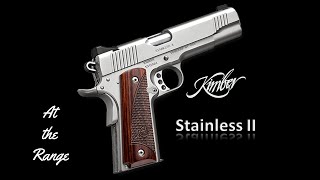 At The Range Kimber Stainless II in 45 ACP [upl. by Cheung124]