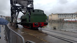 Henbury – S9 Peckett No 1940 At the Bristol harbour railway 5724 [upl. by Aenit401]