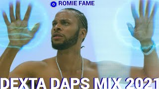 DEXTA DAPS MIX 2021 RAW  DEXTA DAPS DANCEHALL MIX 2021ROMIE FAME [upl. by Ahsien]